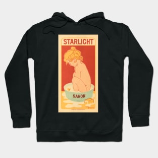 STARLIGHT SAVON by Belgian Artist Henri Meunier 1900 from Les Maitre de L'Affiches Series Hoodie